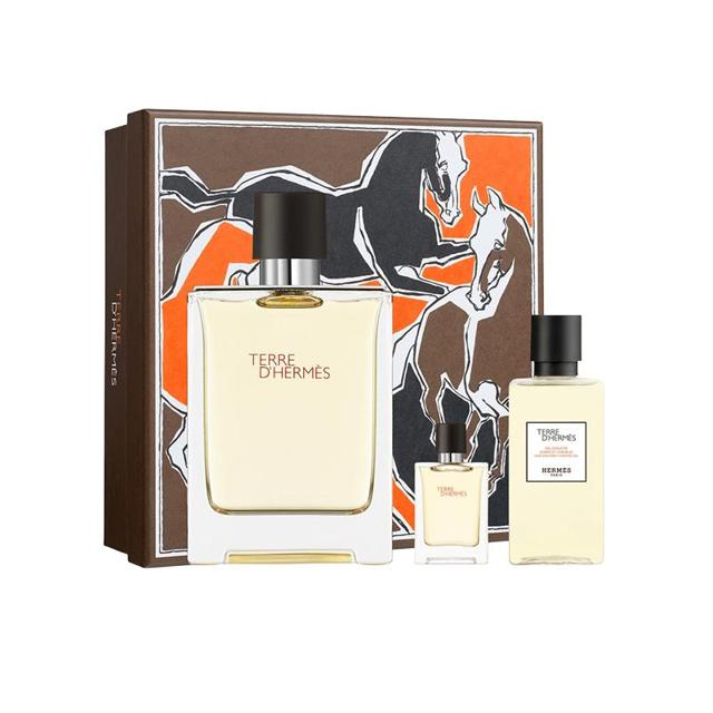 88VIP：HERMÈS 爱马仕 大地香氛套装（EDT 100ml＋5ml＋沐浴露40ml）