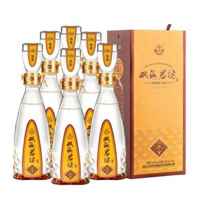 PLUS会员：双沟 珍宝坊君坊 41.8度 浓香型白酒 (250ml+15ml)*6瓶 整箱装