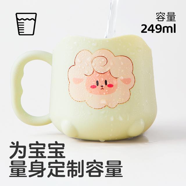 可优比儿童刷牙杯防摔洗漱家用