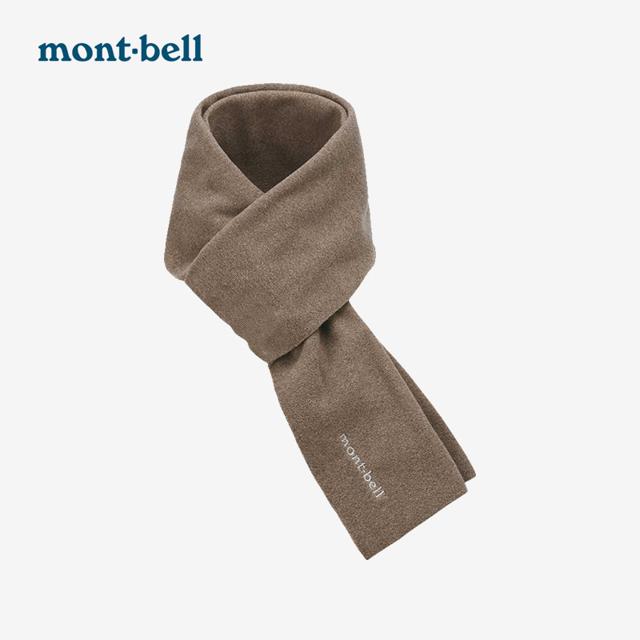 mont·bell montbell日本22年秋冬款户外保暖柔软抓绒围巾围脖男女款时尚日系