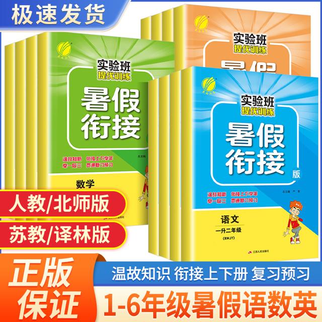 2022实验班提优训练暑假衔接（各年级）