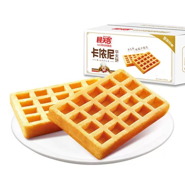 回头客方形华夫饼500g