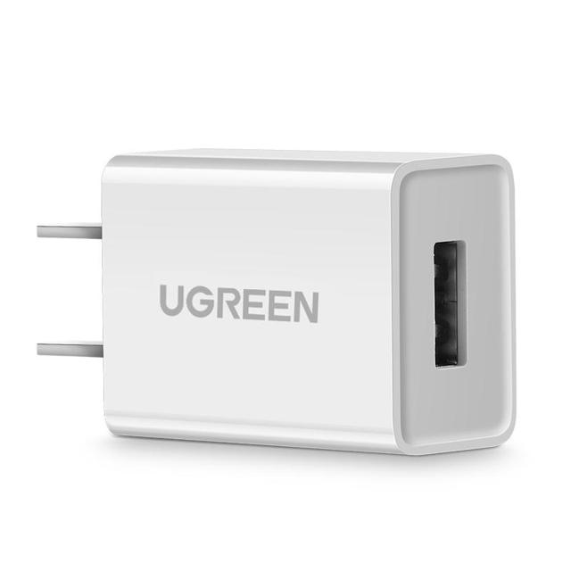 UGREEN 绿联 5v1a2a充电器头usb插头适用苹果iPhone13华为小米手机ipad安卓airpods蓝牙耳机台灯通用数据线快速套装