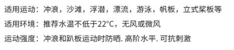 DECATHLON 迪卡侬 500系列 女款长袖分体冲浪上衣 84859931