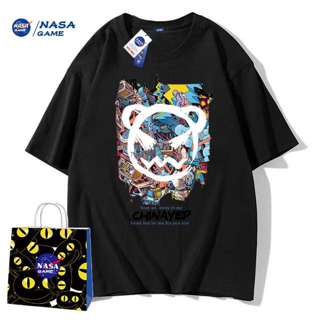 NASA 联名款潮牌情侣短袖