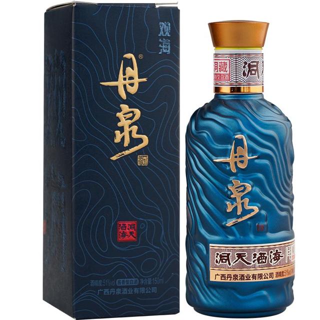 DANQUAN 丹泉 洞天酒海 观海 51%vol 酱香型白酒 150ml 单瓶装