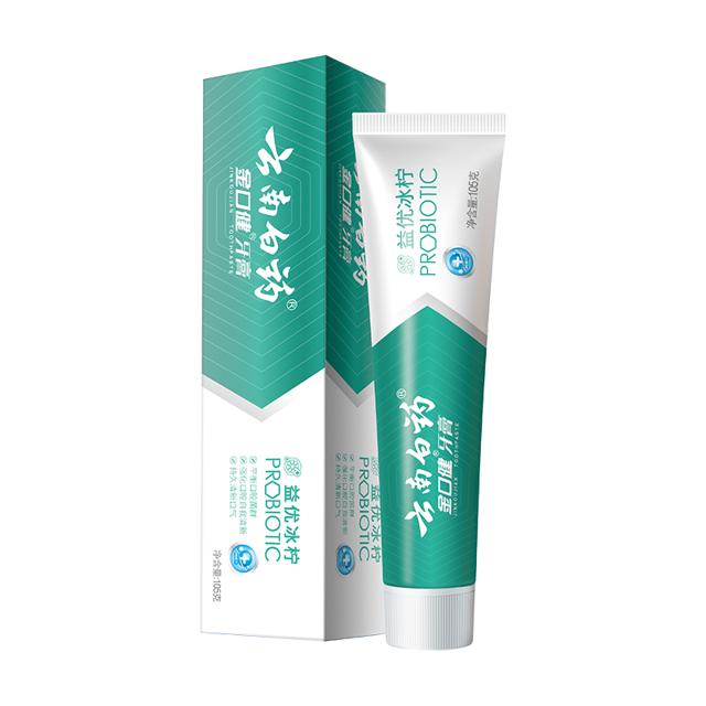 云南白药 牙膏套装 (薄荷香型+留兰香型+冬青香型+清新晨露香型)