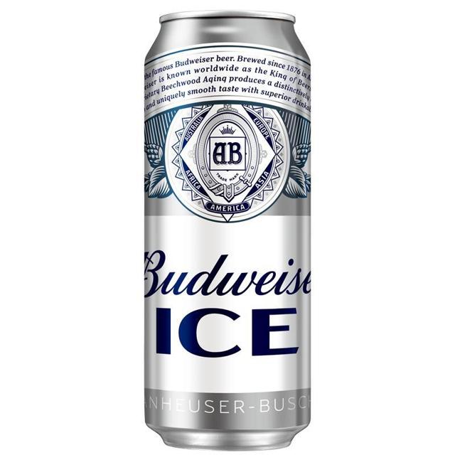Budweiser 百威 啤酒冰啤 500ml*18听