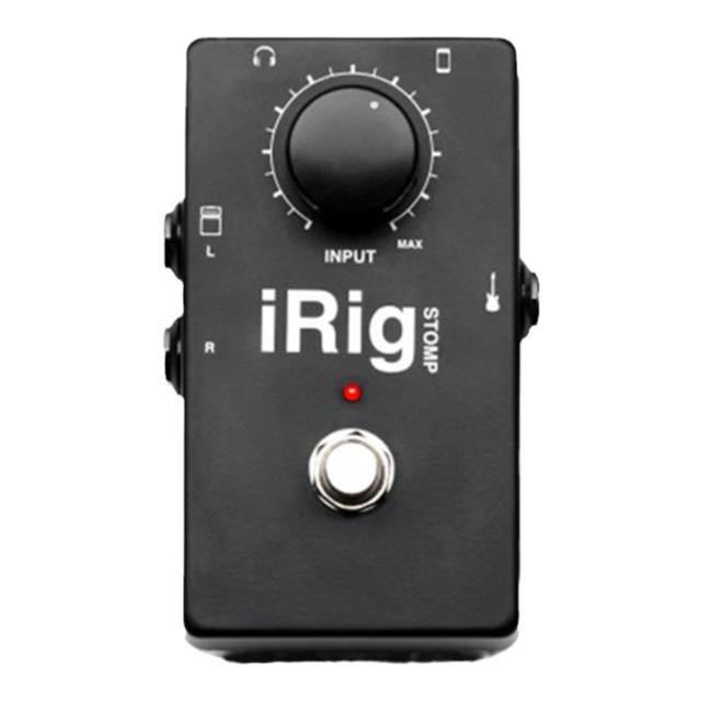 IK Multimedia IK iRig STOMP电吉他单块效果器 软件效果器控制转接口Amplitube