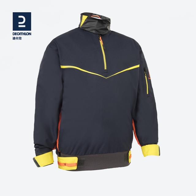 DECATHLON 迪卡侬 儿童防风衣男女外套青少年套头防水夹克春秋薄款帆船KIDD