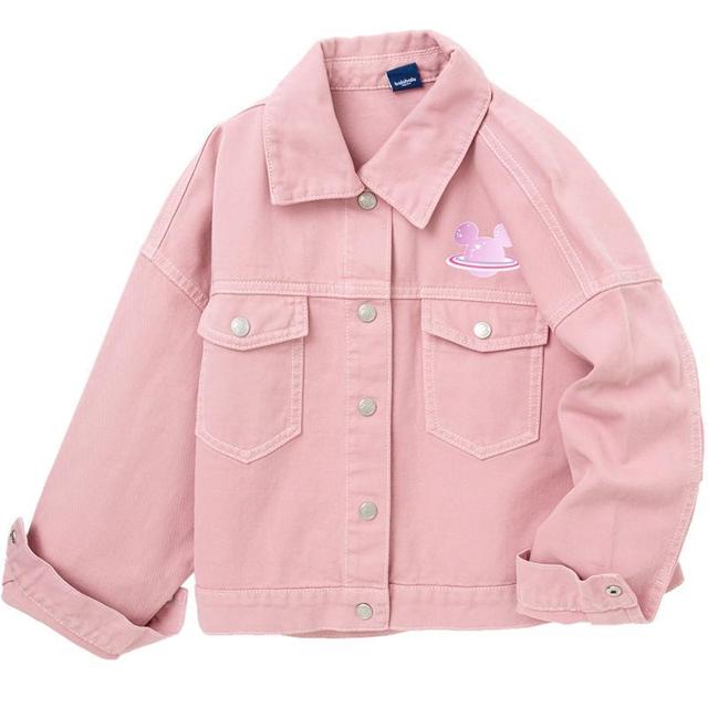 巴拉巴拉 女童儿童宝宝外套牛仔衣上衣牛仔服童装休闲