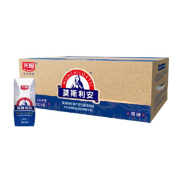 88VIP：莫斯利安 光明莫斯利安原味酸奶 200g*24盒