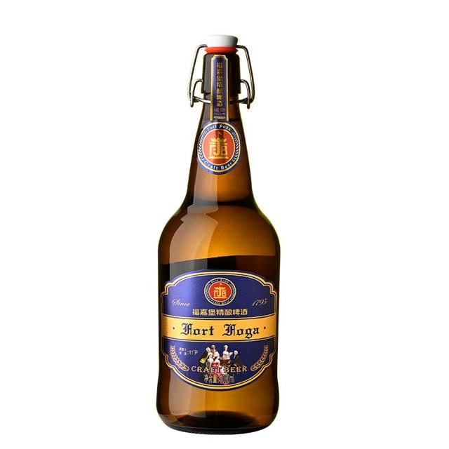 福嘉堡 青岛福嘉堡精酿啤酒德式风味小麦白啤1L*2瓶马口铁实惠装原浆啤酒