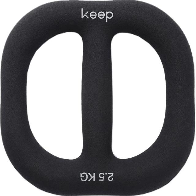 Keep 环状哑铃 2.5KG粉色