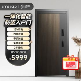 IMILAD创米小白H2智慧门 可视系统+智能锁+猫眼 2150*960mm