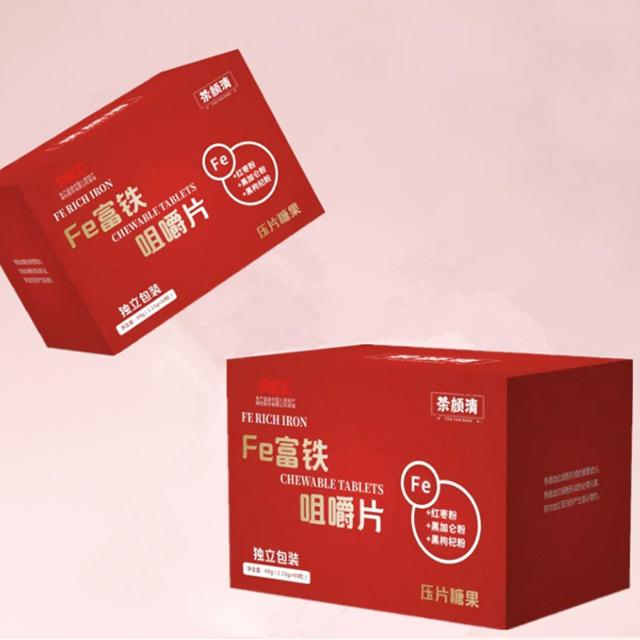 茶颜清 Fe富铁咀嚼片