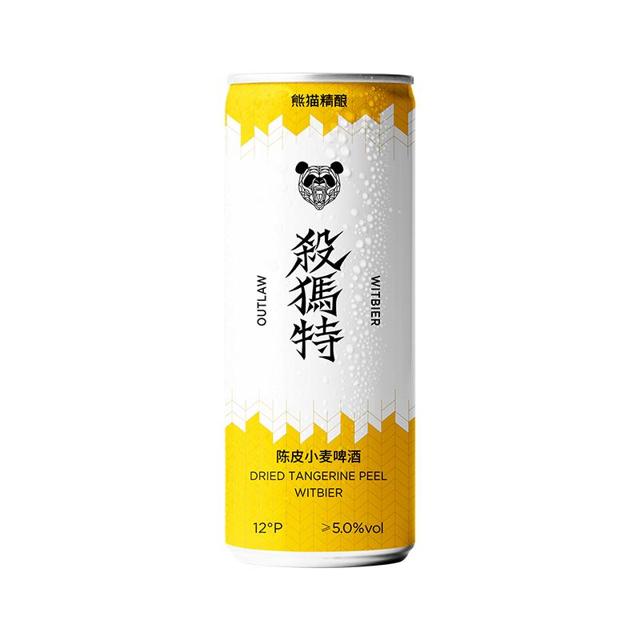 PANDA BREW 熊猫精酿 杀马特 陈皮小麦啤酒 330ml*3罐