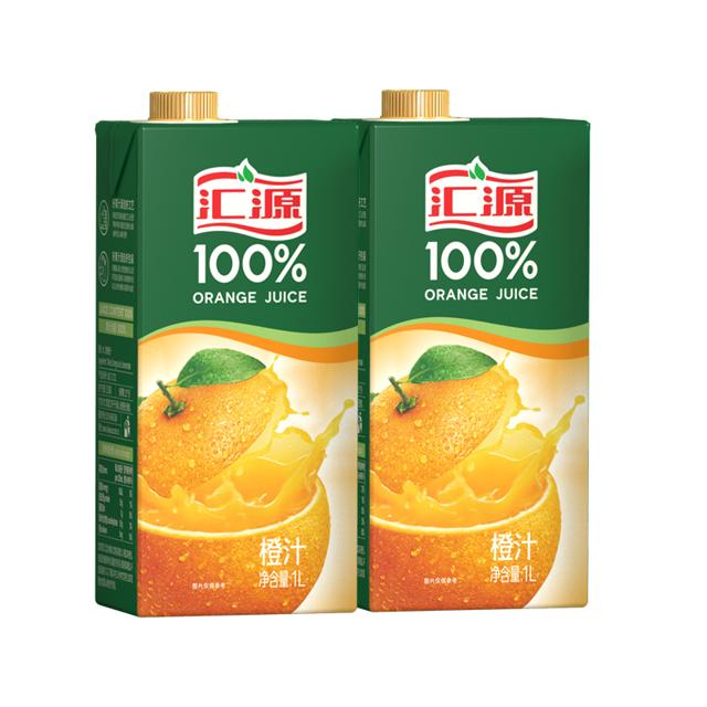 汇源 浓缩百分百维C果汁1L*2