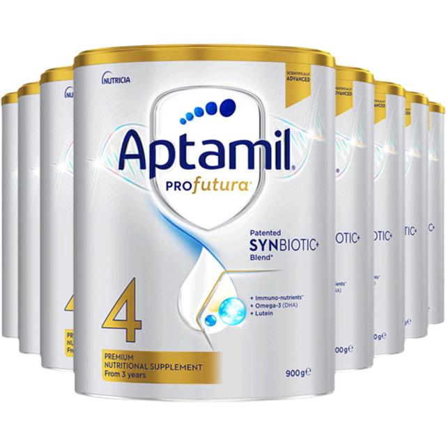 88VIP：Aptamil 爱他美 白金版 婴幼儿配方奶粉 4段 900g*8罐