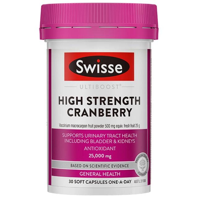 Swisse斯维诗蔓越莓精华胶囊30粒