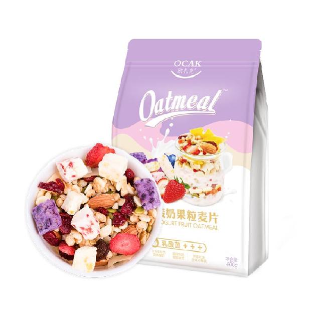 88VIP：OCAK 欧扎克 酸奶果粒麦片 400g