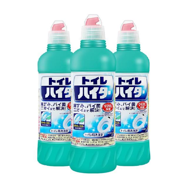 88VIP：Kao 花王 马桶清洁剂 500ml*3瓶