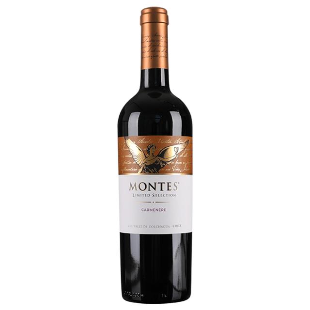 MONTES 蒙特斯 家族珍藏 智利原瓶进口 黑皮诺 干红葡萄酒 750ml*1瓶