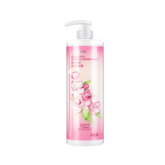 watsons 屈臣氏 樱花沐浴露 1L