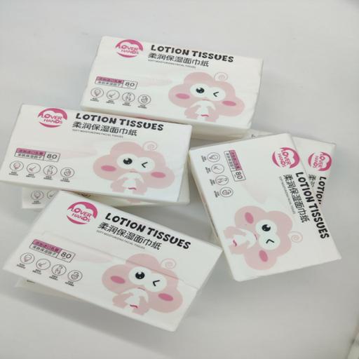 凝点 婴儿柔润保湿乳霜纸8包*80抽