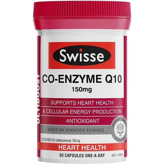 88VIP：Swisse 斯维诗 辅酶q10软胶囊 50粒