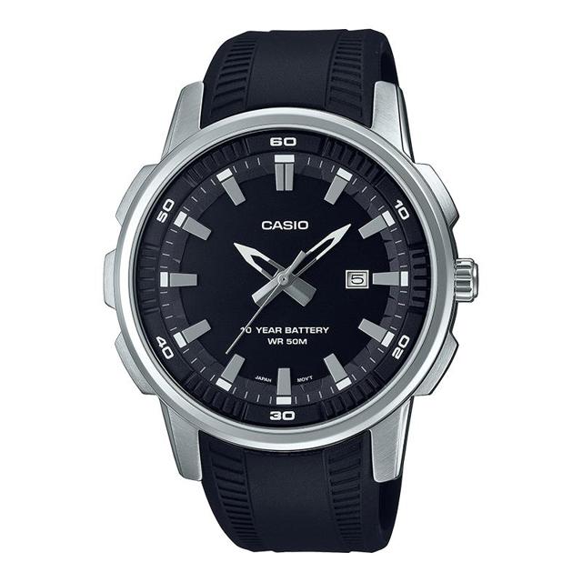 CASIO 卡西欧 手表男士防水时尚商务潮流石英手表男正品MTP-E195