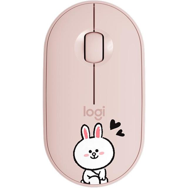 logitech 罗技 Pebble 2.4G蓝牙 优联 双模无线鼠标 1000DPI