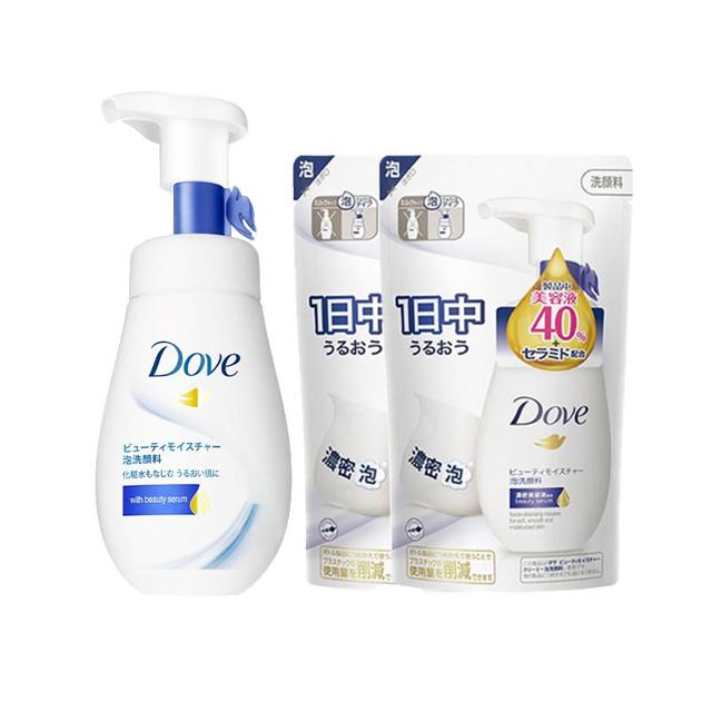 Dove 多芬 氨基酸洗面奶160ml替换装140ml*2神经酰胺洁面乳