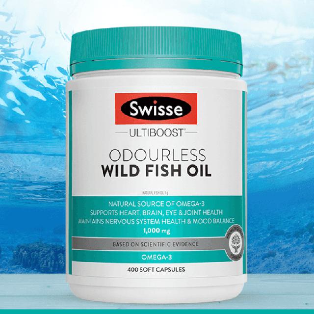 天猫国际 swisse深海鱼油软胶囊400粒