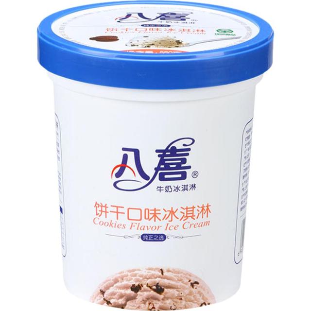 BAXY 八喜 冰激凌 饼干口味 550g