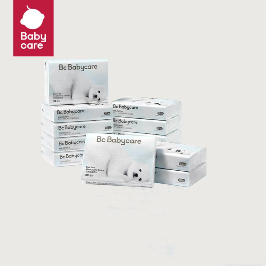 babycare熊柔巾抽纸80抽24包