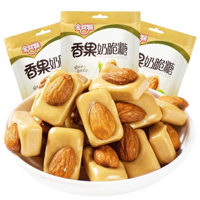 点魅 香果奶脆糖 72g*3袋