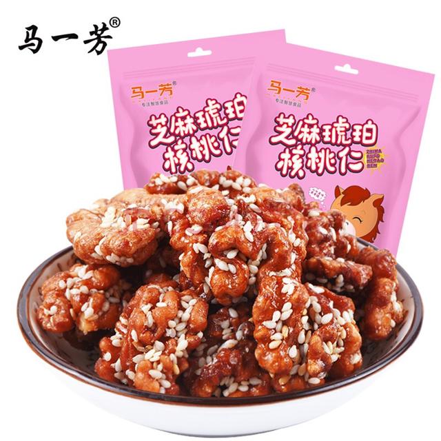 马一芳芝麻琥珀核桃仁250g