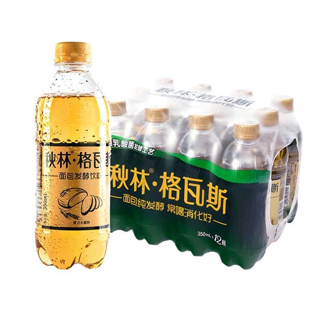 秋林·格瓦斯 面包发酵饮料 350ml*6瓶