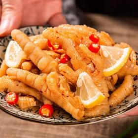 PLUS会员：星品膳 柠檬酸辣无骨鸡爪 500g*3罐