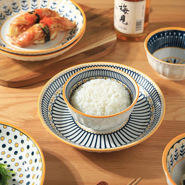 舍里日式陶瓷碗吃米饭碗大碗汤碗家用2023