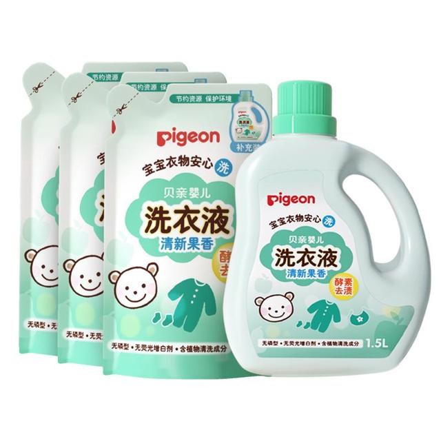 Pigeon 贝亲 婴儿洗衣液3.75L