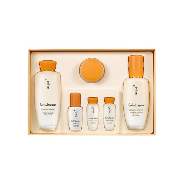 Sulwhasoo 雪花秀 滋盈肌本舒活护肤礼盒 润颜水150ml+润颜乳125ml （赠 同款水15ml+同款乳15ml+肌底液8ml+紧致霜15ml）