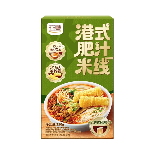 五丰 港式肥汁米线 310g*3盒