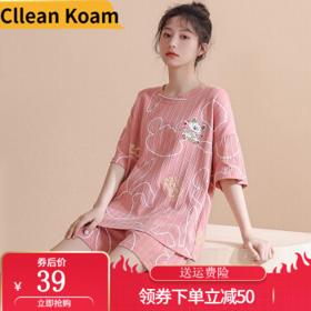 ClleanKoam 女士休闲卡通睡衣 QH3267