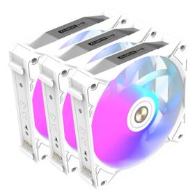 ALSEYE 积木风扇 i12W-K3 12cm机箱风扇 白色 三个装