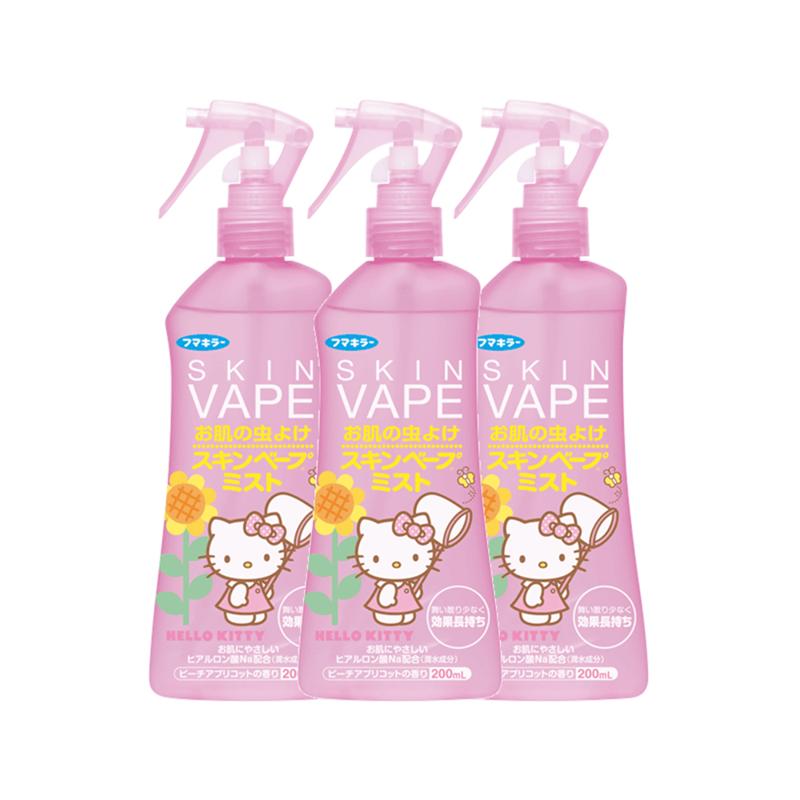 vape婴儿驱蚊喷雾未来蜜桃味防蚊200ml3瓶