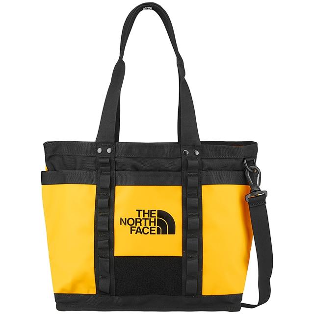 北面 黄色托特包单肩包大容量电脑包斜挎包户外运动包手提包潮3KZU
