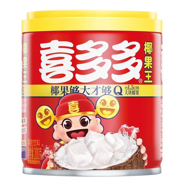 喜多多 椰果王福建特产冰糖水果罐头休闲零食饮料甜品第二件半价