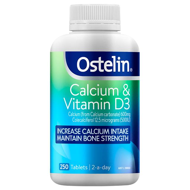 Ostelin 奥斯特林 孕产妇维生素D3+钙片 250粒